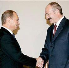 Президентите на Русия и Беларус
