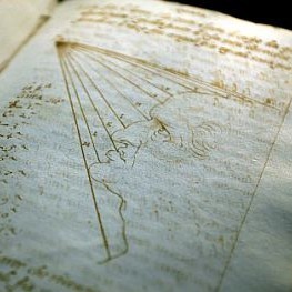 Рисунка на Леонардо от Codex Vaticano Urbinate 1270