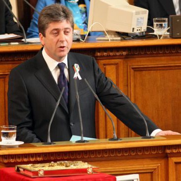 Георги Първанов пред депутатите след полагането на клетвата