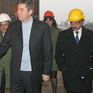 Първанов пред Митал на откриване на нов цех за непрекъснато производство на стомана