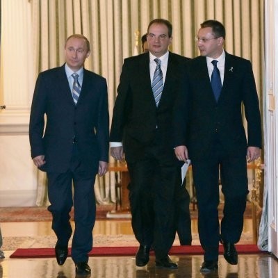 Путин, Караманлис и Станишев