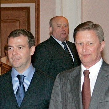Медведев, Фрадков  и Иванов