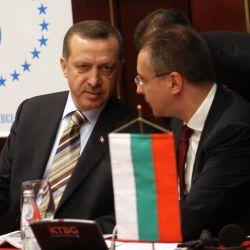 Ердоган и Станишев на бизнесфорум