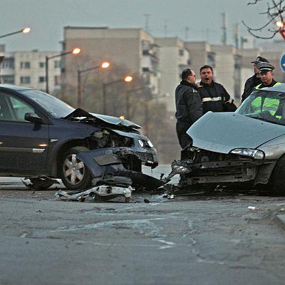 Катастрофа на бул. Владимир Вазов в столицата до Герена