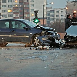 Катастрофата на бул. Владимир Вазов е станала около 21 часа снощи