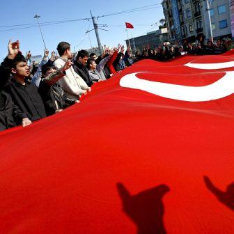 Протест на активисти на ПКК