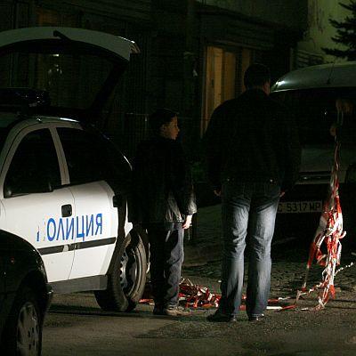 Полицията отцепи района на стрелбата на кръстовището на улица  Голо бърдо  и  Капитан Начев