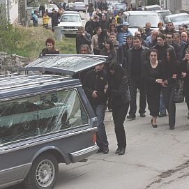 Погребението на Георги Стоев