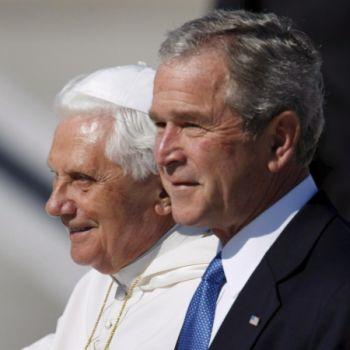 Джордж Буш посрещна папа Бенедикт 16 в САЩ