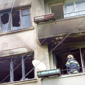 пожар в София
