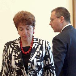 Плугчиева и Станишев на заседание на МС