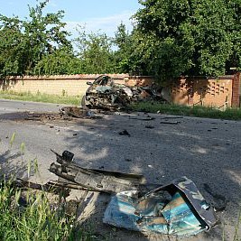 Тежка катастрофа край село Самоводене
