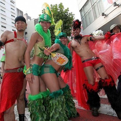 Гейове на парад в Токио