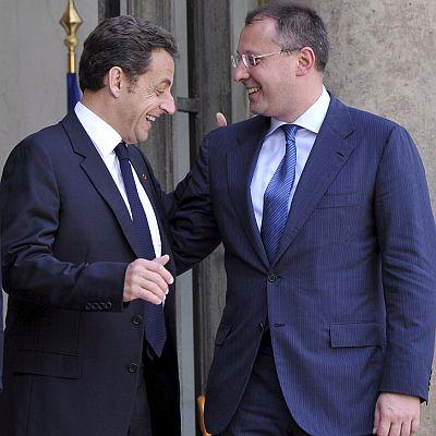 Никола Саркози и Сергей Станишев