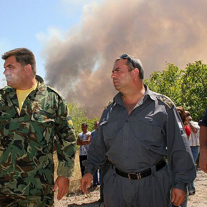 Пожарът крй Свиленград