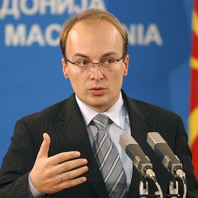 Македонският министър на външните работи Антонио Милошоски