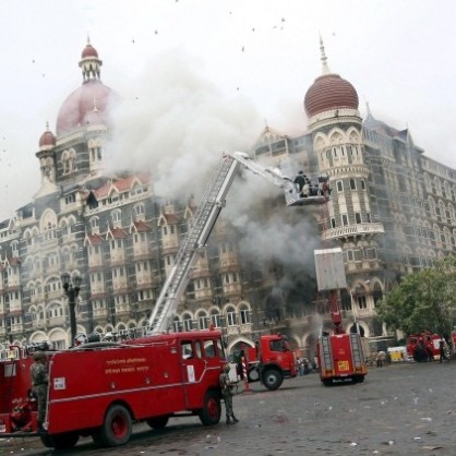 Хотел  Тадж Махал  в Мумбай след атаката на командосите
