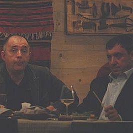 Георги Коритаров и Алексей Петров на една маса