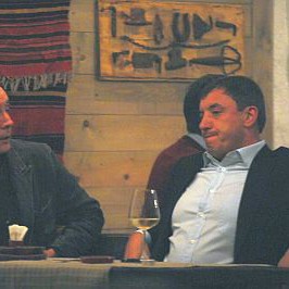 Георги Коритаров и Алексей Петров на една маса