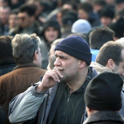 Полицейският протест в София