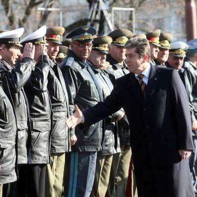 Президентът паздрави военните, участвали в мисията ни в Ирак