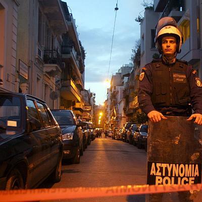 Прострелян полицай в Гърция