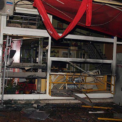 Взривът е унищожил заведението в центъра на Плевен