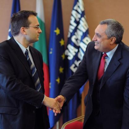 Мартин Димитров и Иван Костов подписаха коалиционно споразумение