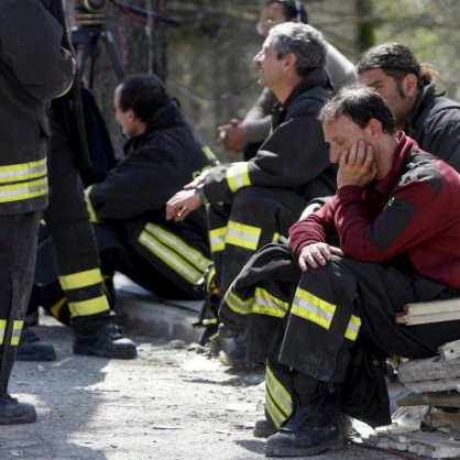 Първо погребение на жертва на земетресението в Италия