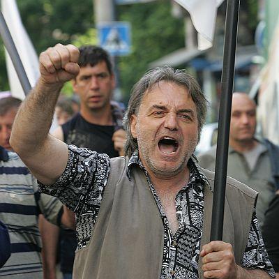 Протестът на работниците от Кремиковци