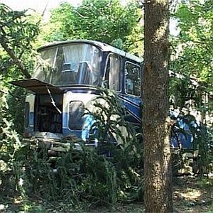 Катастрофиралият автобус на Бакаджика