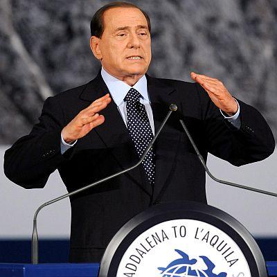 Силвио Берлускони на срещата Г-8