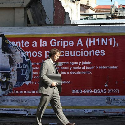 Буенос Айрес стана призрачен град зарадия новия грип