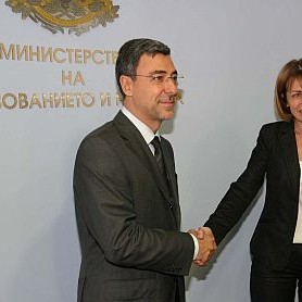 Даниел Вълчев и Йорданка Фандъкова