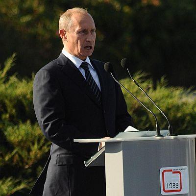 Владимир Путин в Гданск