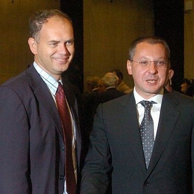 Георги Кадиев и Сергей Станишев
