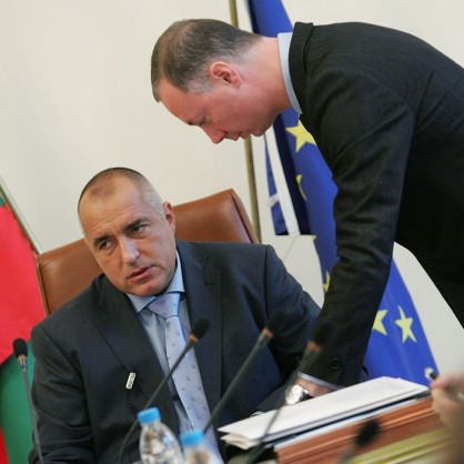 Бойко Борисов на заседание на правителството