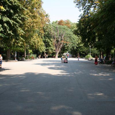 Градската градина в Пловдив