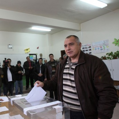 Борисов гласува за кмет на София