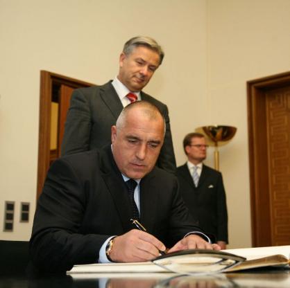Премиерът Бойко Борисов се срещна с кмета на Берлин г-н Клаус Воверайт