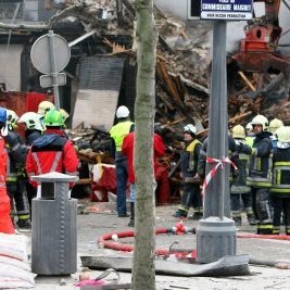 Експлозия на газ срина 5-етажна сграда в Белгия