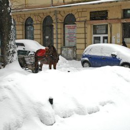 Сняг във Видин
