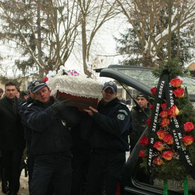 Погребението на полицая Бончо Чернев
