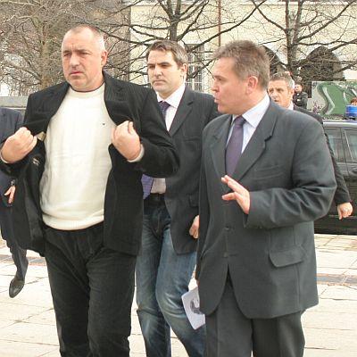 Бойко Борисов и кметът на Габрово Томислав Дончев