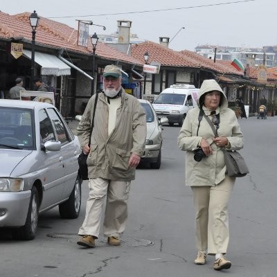 Туристи от круизният кораб се разходиха в Несебър