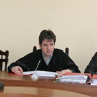 Съдийският състав по делото с влака  София-Кардам