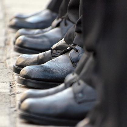 Офицерски и сержантски обувки