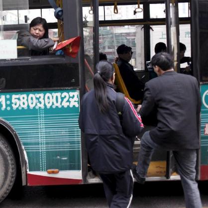 Китай, автобус
