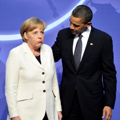 Обама и Меркел олицетворяват двата подхода към кризата