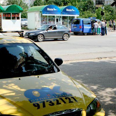 Стоянката в Младост 3, където таксиджията Ивайло Николов уби колегата си Цветан Илиев